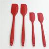 Raspador de silicona de dos piezas raspador integrado de silicona tamaño grande pequeño herramienta para hornear raspador de crema espátula