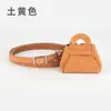Bolsa de Cintura Vintage Fosca em Camurça Transfronteiriça com Cinto para Mulheres, Combinada com Jeans, Acessório de Cintura, Cinto de Couro Genuíno para Mulheres, Alta Qualidade