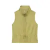 Para Ropa Femenina Transfronteriza Estilo Europeo y Americano Verano 2025 Nuevo Conjunto Casual Chaleco Holgado Ajustable + Pantalones de Pierna Ancha Holgados