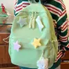 Mochila escolar para niñas, estudiantes de secundaria, estudiantes de preparatoria, simple y versátil para estudiantes universitarios, mochila versátil para niñas jóvenes, mochila tesoro para jóvenes