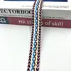 Nueva Cinta de Poliéster Jacquard Cinta Étnica Ancho 2.5CM Estilo Étnico Accesorios de Encaje Bordado Mayoreo