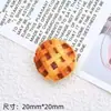 Juguete de gatito de dibujos animados para pan, accesorios DIY, decoraciones de pegamento de crema, pasadores para el pelo, dijes para zapatos, componentes decorativos de resina
