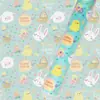 Papel de Regalo de Pascua Bright Coat Conejito Lindo Papel Decorativo para Regalo Año del Conejo Papel de Piel de Libro de Dibujos Animados