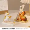 Suporte Criativo para Celular Que Traz Boa Sorte, um Ótimo Item para Alívio do Estresse para Estações de Trabalho de Escritório, Decoração de Mesa do Signo Cavalo, Presente de Aniversário