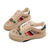 Zapatos de tablero nuevos de primavera 2024 para mujer, zapatos versátiles de aspecto alto y a la moda, zapatos deportivos casuales a la moda, zapatos planos arcoíris