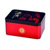 Latas Retangulares de Folha de Flandres para Presente, Latas para Produtos de Cuidados com a Saúde, Latas de Doces Podem Ser Impressas de Acordo com os Designs do Cliente, Fabricantes de Fonte Embossada