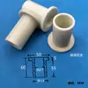 Buje Extendido de Nylon Manga Aislante de Plástico para Tornillo Manga de Brida para Eje Soporte de Fijación Carcasa de Rodamiento Bushing de Protección