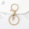 Llavero de aleación de colores con cierre de langosta, juego de tres piezas, colgante para bolso hecho a mano DIY, accesorios creativos de color macarrón, cierre de langosta