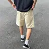 Shorts Curvos de Moda Estilo Americano para Hombres y Mujeres, Verano al Aire Libre Frescos Deportivos de Secado Rápido Sueltos Rectos de Longitud Media