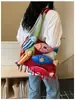 Bolsa Linda con Forma de Pez para Salida de Primavera para Mujer 2026 Nuevo Bolso de Hombro Casual Simple de Gran Capacidad Bolso de Mano Tote