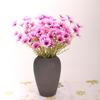 Flor de Margarita Simulada, Crisantemo Africano, Flor Artificial, Arreglo Floral de Manzanilla, Flor de Crisantemo Holandés de Seda Transfronteriza, Crisantemo Artificial de Exportación