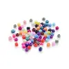 450G/Paquete Cuentas de Arroz Pintadas de Colores Cuentas de Vidrio Cuentas Sueltas Accesorios para Joyería DIY Joyería Hecha a Mano Materiales para Enhebrar