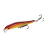Cebo Señuelo de 8 Colores 6G/10.7Mm Flotante Cuentas Sonajeras Minnow Mejorado Ataque de Tres Ganchos Bajo Señuelo Artificial