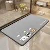 Nueva Alfombrilla de Suelo de Barro Diatomeas Dura de Secado Rápido para Baño, Alfombrilla Antideslizante Absorbente de Agua para Inodoro del Hogar, Alfombrilla de Baño a Prueba de Humedad