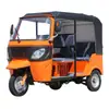 África Transfronteriza Más Vendido Motocicleta de Tres Ruedas para 9 Personas 200cc Refrigerada por Agua para Transporte de Pasajeros Gasolina Tuktuk