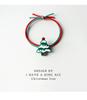 Bonita banda para el pelo de Papá Noel con forma de alce navideño, bonita banda de goma elástica para el pelo, tocado para niños