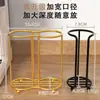 Estante de Almacenamiento para Vasos de Papel de Escritorio Dispensador de Agua para el Hogar Barra Tienda de Té con Leche Café Portavasos Desechables Estante de Almacenamiento