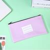 Amazon AliExpress con ventana para tarjeta, billetera de cuero PU, bolsa de almacenamiento, bolsa para efectivo y papelería, depósito de cuero