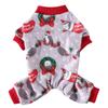 Suministro Transfronterizo Ropa para Mascotas Ropa de Cuatro Patas Árbol de Navidad Ropa para Perros Copo de Nieve Alce Ropa Navideña Falda para Mascotas
