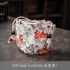 Bolsa de Almacenamiento para Taza Individual Yingjiang Bolsa para Taza Maestra Bolsa Portátil para Taza de Té Bolsa de Tela para Taza Dehua Bolsa de Tela con Cierre de Hilo Bolsa de Tela de Algodón y Lino Juego de Té