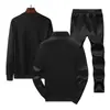 Traje Deportivo de Correr Nuevo para Primavera y Otoño para Hombre Cardigan Pantalones Traje Casual de Tres Piezas