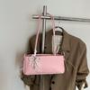 Bolsa Estética de Design de Nicho de Grande Capacidade Nova Primavera/Verão 2025 Bolsa Elegante Versátil Casual de Ombro Único para Mulheres