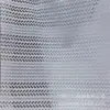 Tecido de Renda Grosso Bordado à Máquina com Recortes e Listras Horizontais, Renda para Saia e Casaco Estilo Étnico