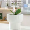 Atacado Dropshipping de Vasos de Flores Cerâmicos Grandes para Casa, Estilo Nórdico Simples, para Varanda, Interior, Sala de Estar, Diâmetro Extra Grande