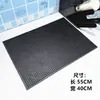 Tapete Antiderrapante para Bar de Chá com Leite Tapete para Bar de Café Tapete Retangular Drenante para Cozinha Porta-Copos de Vinho Ktv Porta-Copos de Borracha para Chá