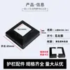 Acessórios para Guarda-corpo Capa de Pé de Ferro Forjado Capa Dividida Capa Decorativa para Tubo Quadrado Capa Feia de Encaixe Tampa Inferior para Corrimão de Escada