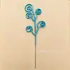 Decoraciones Navideñas 30cm Anillos de Caramelo con Purpurina Dorada Anillos de Paleta Ramas de Árbol de Navidad Ramas de Árbol de Navidad para el Hogar Transfronterizo