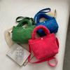 Bolso Cubo de Pana de Nicho 2022 Nuevo de Primavera Bolso Cruzado Pequeño de Felpa Bolso de Mano Esponjoso Lindo Bolso Tote