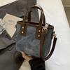 Bolsos Nicho de Textura de Alta Gama 2024 Nuevos Bolsos de Mujer Versátil Retro Hombro Bandolera Bolso Satchel de Moda Bolso Balde