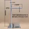 Soporte Colgante de Carrete de Cinta de Embalaje, Soporte Dispensador de Cinta, Soporte de Soporte para Microinspección, Soporte de Soporte para Materiales Colgantes, Placa de Bloqueo de Material Acrílico