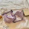 Bolso Bandolera Minimalista Estilo Japonés para Mujer, Gran Capacidad, Nuevo Modelo 2026, Bolso Bandolera Deportivo Único, Bolso Tipo Dumpling de Diseño de Nicho