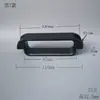 Manija de Puerta de Plástico de Nylon Negro Grueso Manija de Tirar Tabla de Cortar Puerta de Gabinete Equipo Caja Eléctrica Máquina de Cajón Manija de Armario Maleta