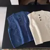 Chaleco de punto sin mangas, cuello redondo, abierto al frente para mujer, chaqueta suéter sin mangas de estilo coreano en capas, otoño/invierno 2026, estilo nuevo