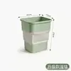 Cubo de Basura Plegable para Coche Mini Cubo de Basura para Coche para Viajes Almacenamiento Conveniente con Bolsa de Basura Incorporada Cuadrado