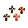 Accesorios para Collar Cruzado con Goteo de Aceite Transfronterizo Joyería Acero Inoxidable Chapado en Oro de 18K Colgante Cadena de Clavícula Colgante Versátil Joyería