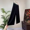 Zhi LiCalça Reta Jacquard Estilo Chinês Novo 2026 Primavera/Verão Nova Calça Casual Calça Infantil Temperamento Sensação de Alta Classe