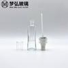 En stock, botella de loción de 40 ml, botella de esencia, botella cosmética, botella vacía transparente, botella tipo prensa.