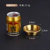 Plato de Salsa Coreano 304, Taza para Salsa, Taza Pequeña para Condimentos, Plato Dorado para Kétchup, Plato para Vinagre, Taza para Salsa de Pimienta para Filete