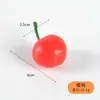 Modelos realistas em miniatura de frutas e vegetais, modelos em miniatura de comida falsa, cenouras, repolhos, ornamentos Thai Luchu, brinquedos para crianças.