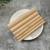 Fornecimento Direto da Fábrica Madeira Maciça redonda palito de bambu pequeno palito de bambu leque DIY feito à mão material modelo de construção rolo de massa doméstico