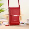 Bolsa para Teléfono con Pantalla Táctil Seleccionada Cuidadosamente para Mujer, Bolso Cruzado Pequeño, Bolsito Lindo para Llevar Teléfonos Móviles, Moderno Portallaves y Billetera para Monedas
