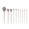 Cheng Shi'An Recomienda el Set de Brochas de Maquillaje Porcelana de Nube: Pincel para Sombras de Ojos, Pincel Plano, Pincel Delineador de Hoja de Navaja, Pincel para Polvos Sueltos, Herramientas de Maquillaje