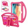 Funda Anticaídas de Silicona Suave con Soporte Portátil para Samsung Tab A11/A11+ para Niños