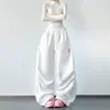 Pantalones de chándal casuales estampados para mujer, nuevo estilo Otoño e Invierno 2025, sexys, Hip-Hop, Street Dance, holgados, efecto adelgazante, versátiles, pantalones de pierna ancha