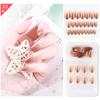 Nuevas Uñas Postizas Manicura Terminada Parches Falsos Uñas Postizas Manicura Portátil Parches para Uñas 24 Piezas Suministro del Fabricante