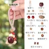 Semente Idioma Sino Claro Fruta Casca Material Kit DIY Plantação de Plantas Sino Pendurado Bolsa Chaveiro Joia Artesanal Pingente Atacado